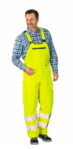 Warnschutz Winterlatzhose