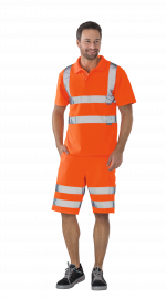 Warnschutz Poloshirt
