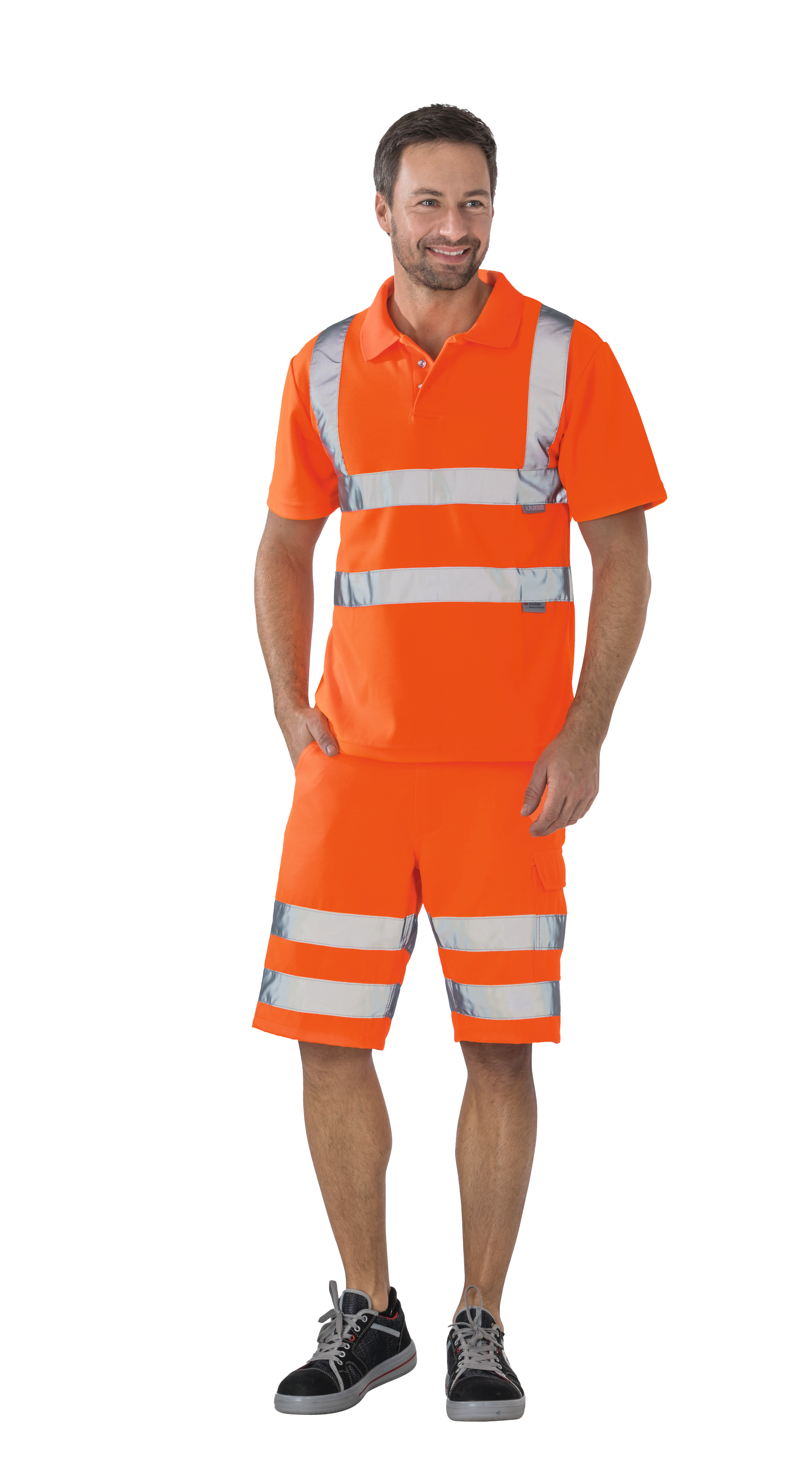 pl-2091_01 Warnschutz Poloshirt – Bild 1