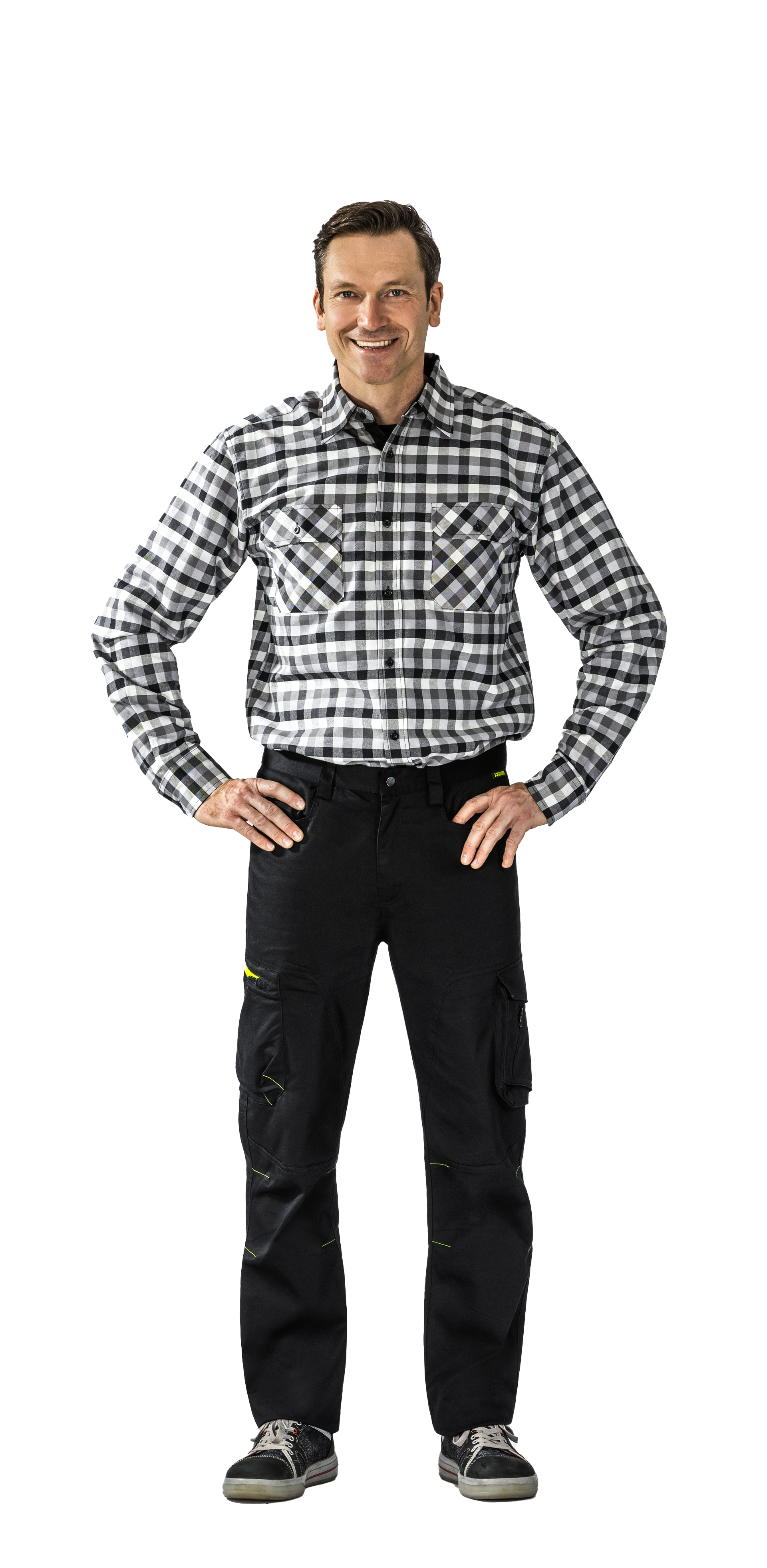 pl-6610_schwarz_1 Stretchline Bundhose – Bild 1